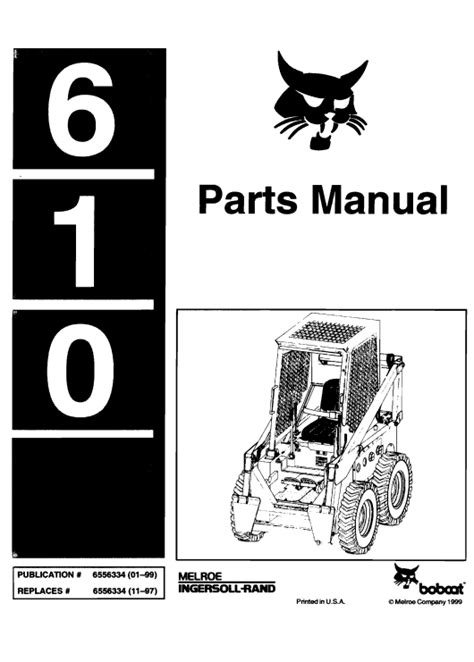 bobcat 610 skid steer parts|bobcat 610 parts manual pdf.